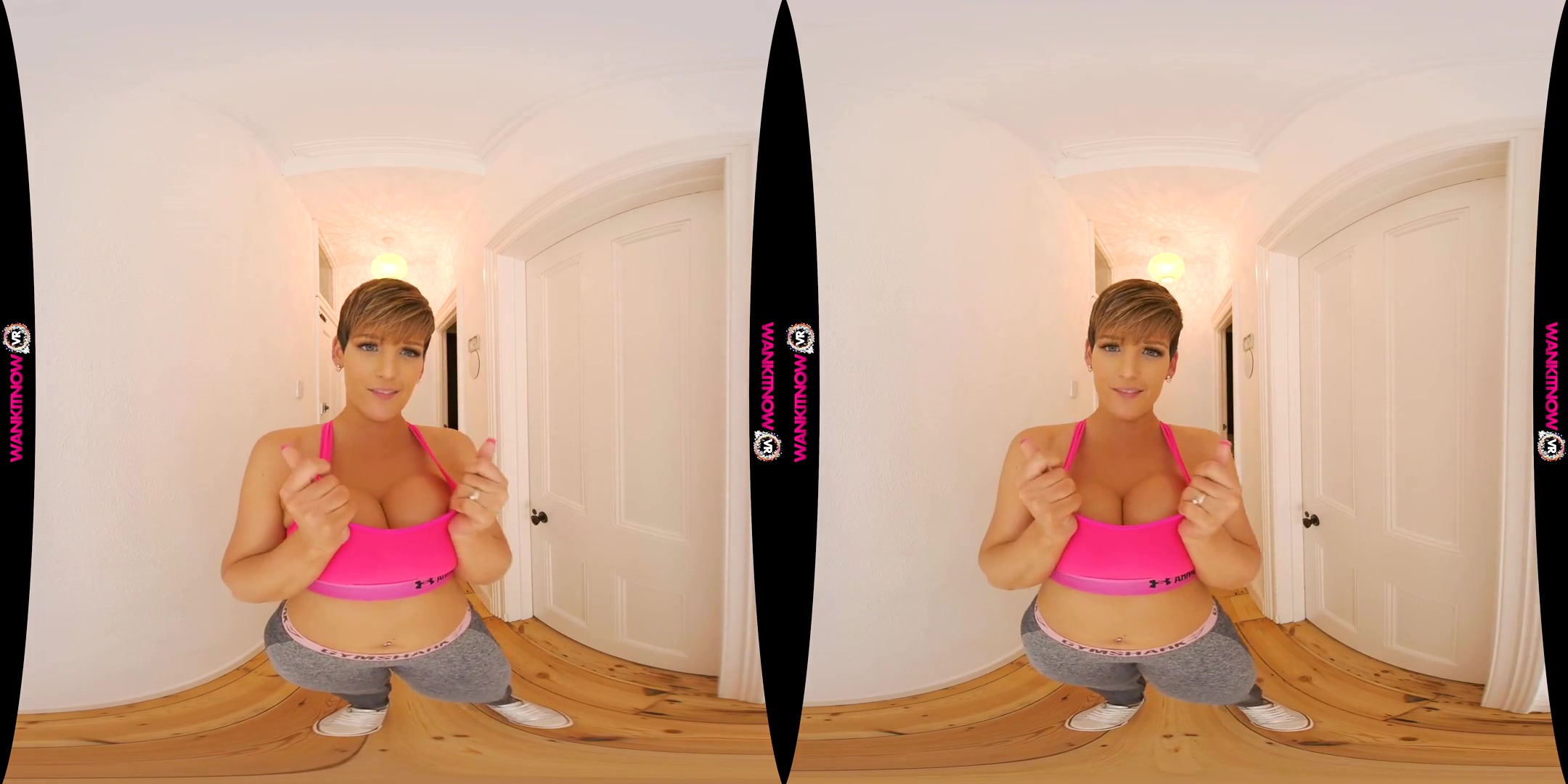 Hannah Brooks in Wank Workout - WankitnowVR