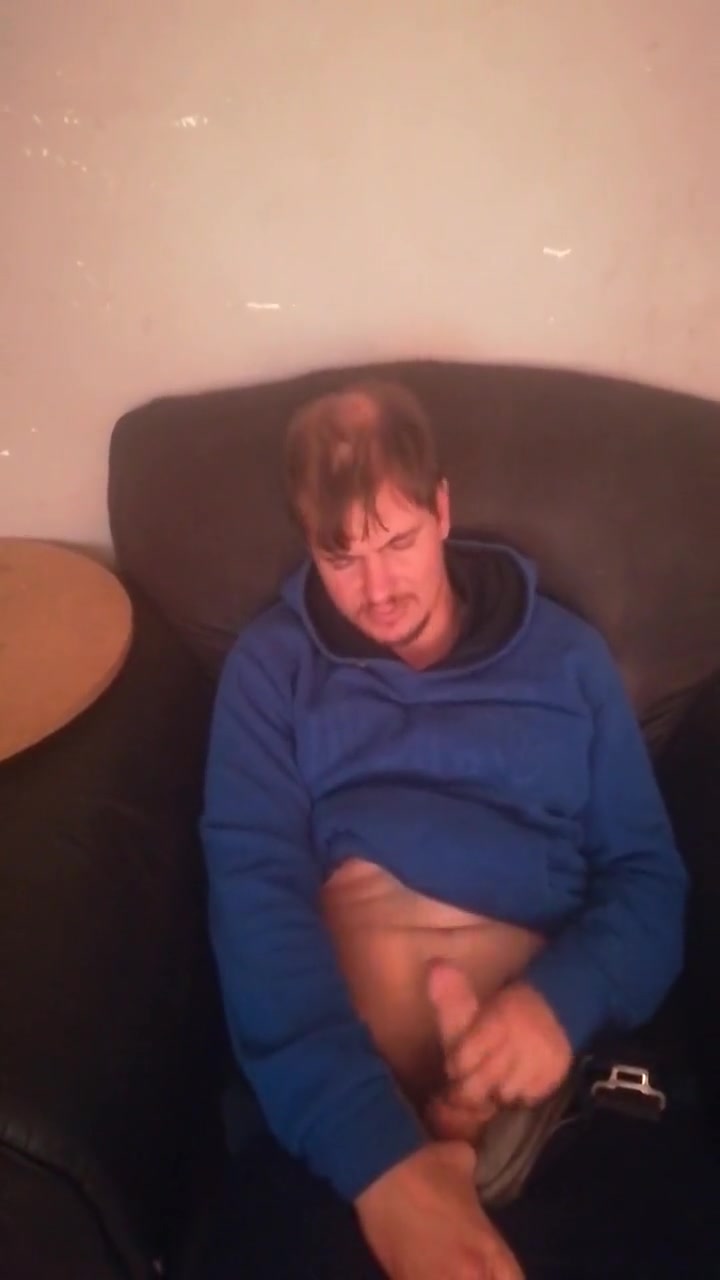 Girlfriend Recorded Me Playing With My Cock On Couch