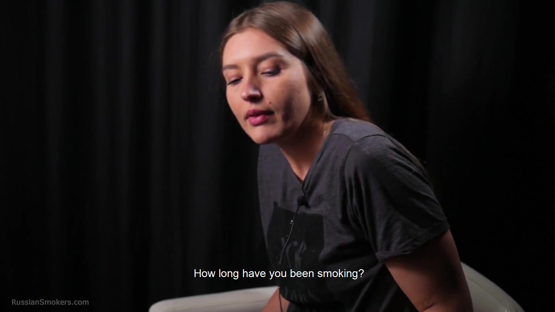 Kate Is Giving An Interview And Smoking 100mm Cigarettes