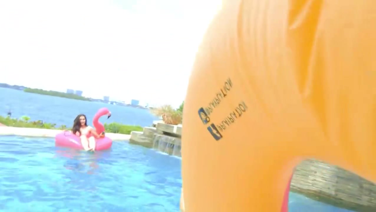 students bikini party