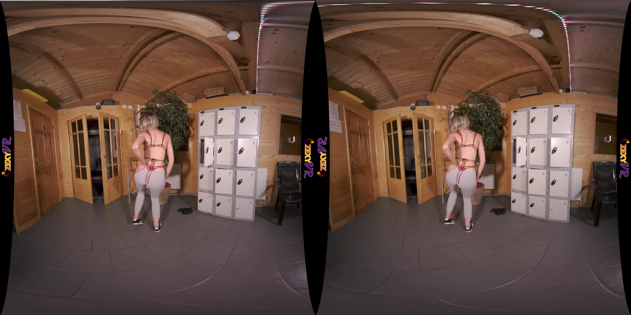 Workout Tease - Sexy MILF Solo - ZexyVR - SexLikeReal