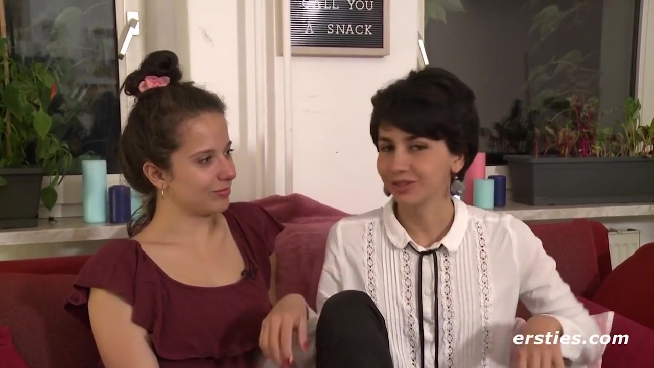 Brunette Babes Enjoy A Sensual Lesbian Sex