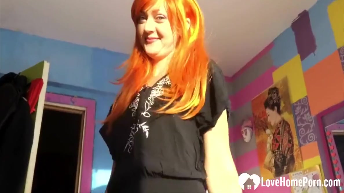 Redhead Cosplayer Has Fun With My Hard Cock