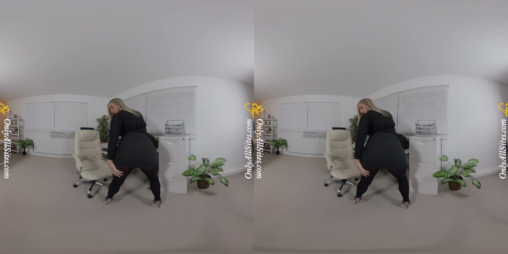Blondie Rose - Sexy Secretary - OnlyTease