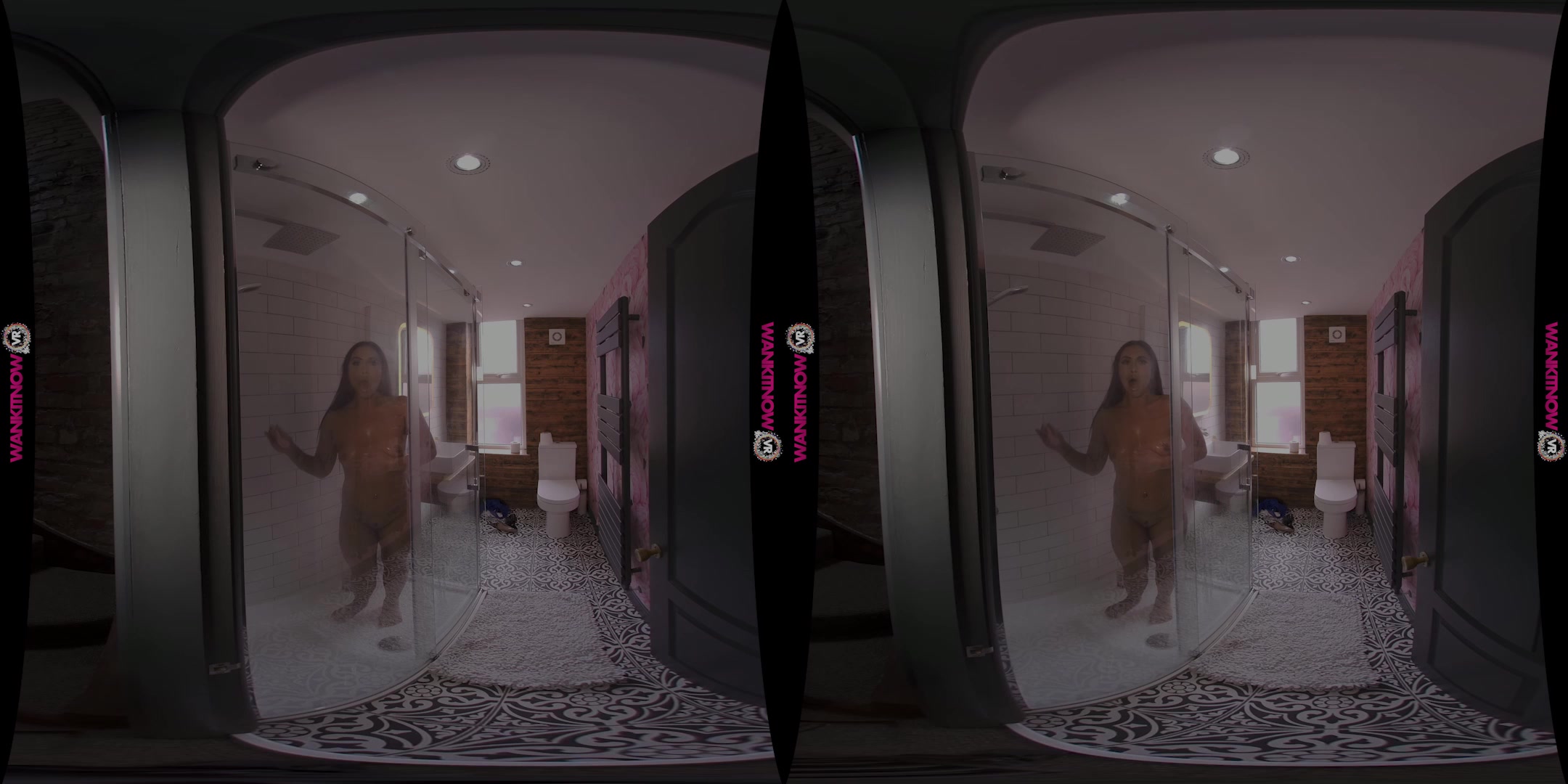 Shower featuring Hannah Shaw - WankitNowVR