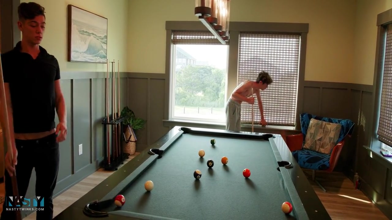Rose Bud - Nastytwinks - Magic 8 Ball - Benvi And Donavin Play Pool When Donavin Takes Charge - Gaping Fisting Pool Balls