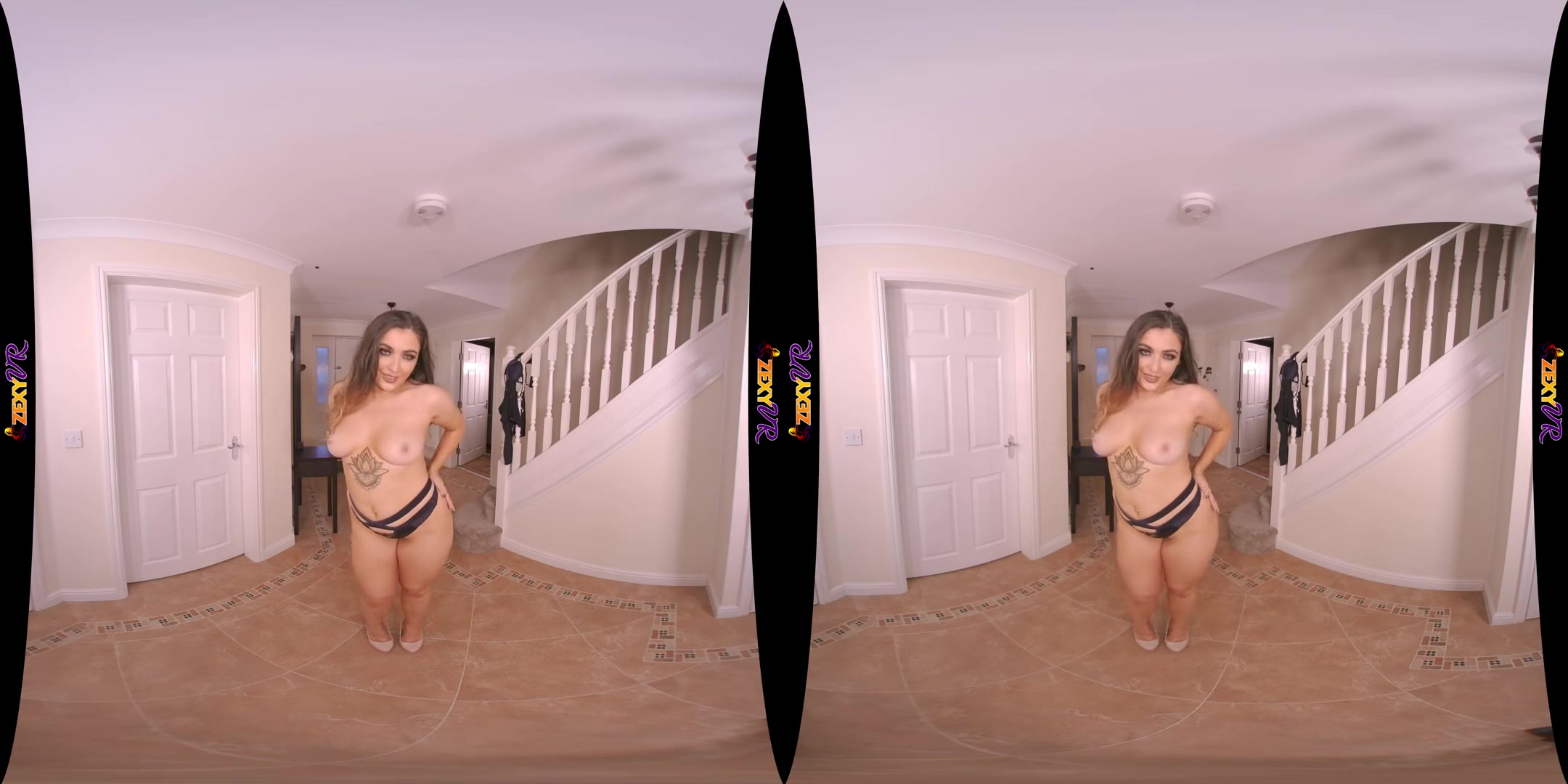 Little Gift - Busty Teen Solo Striptease - SexLikeReal