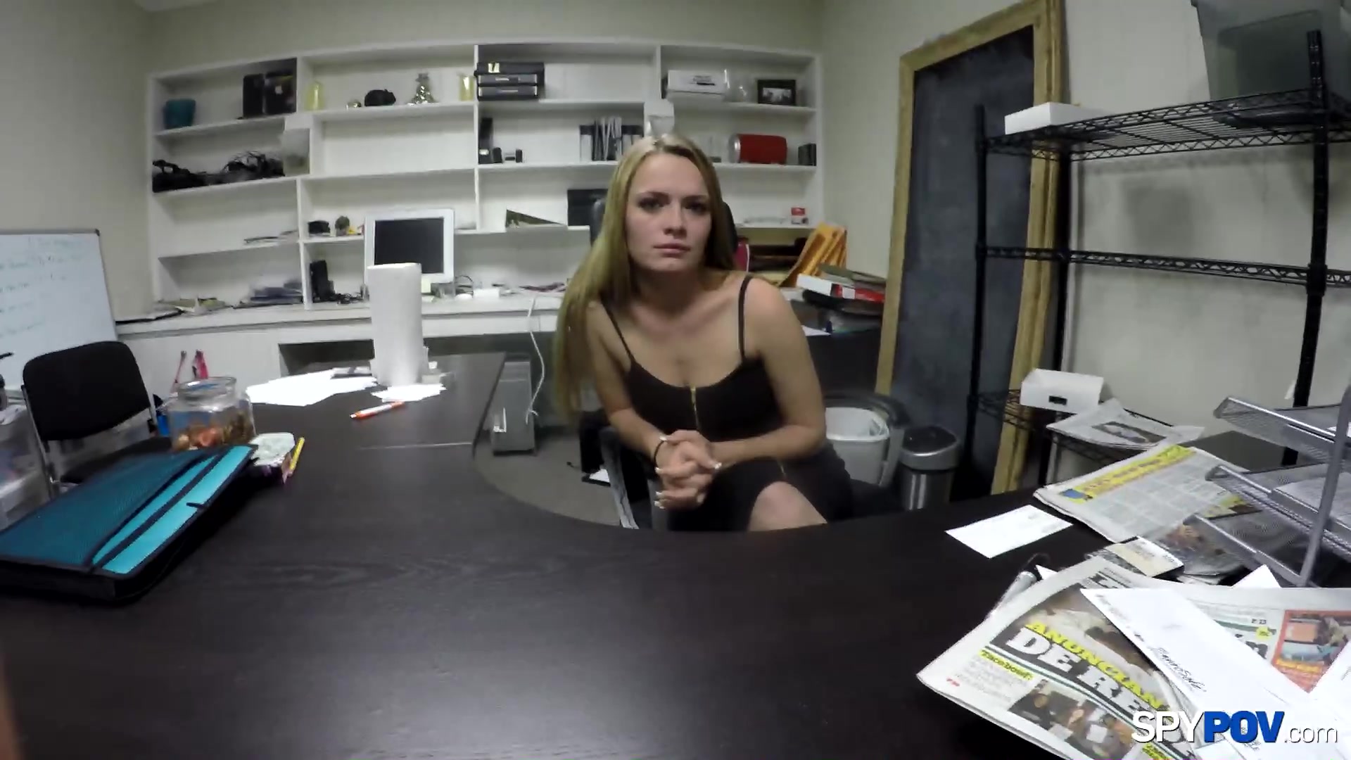 Spy Pov - Monica Rise - Helping future boss cum