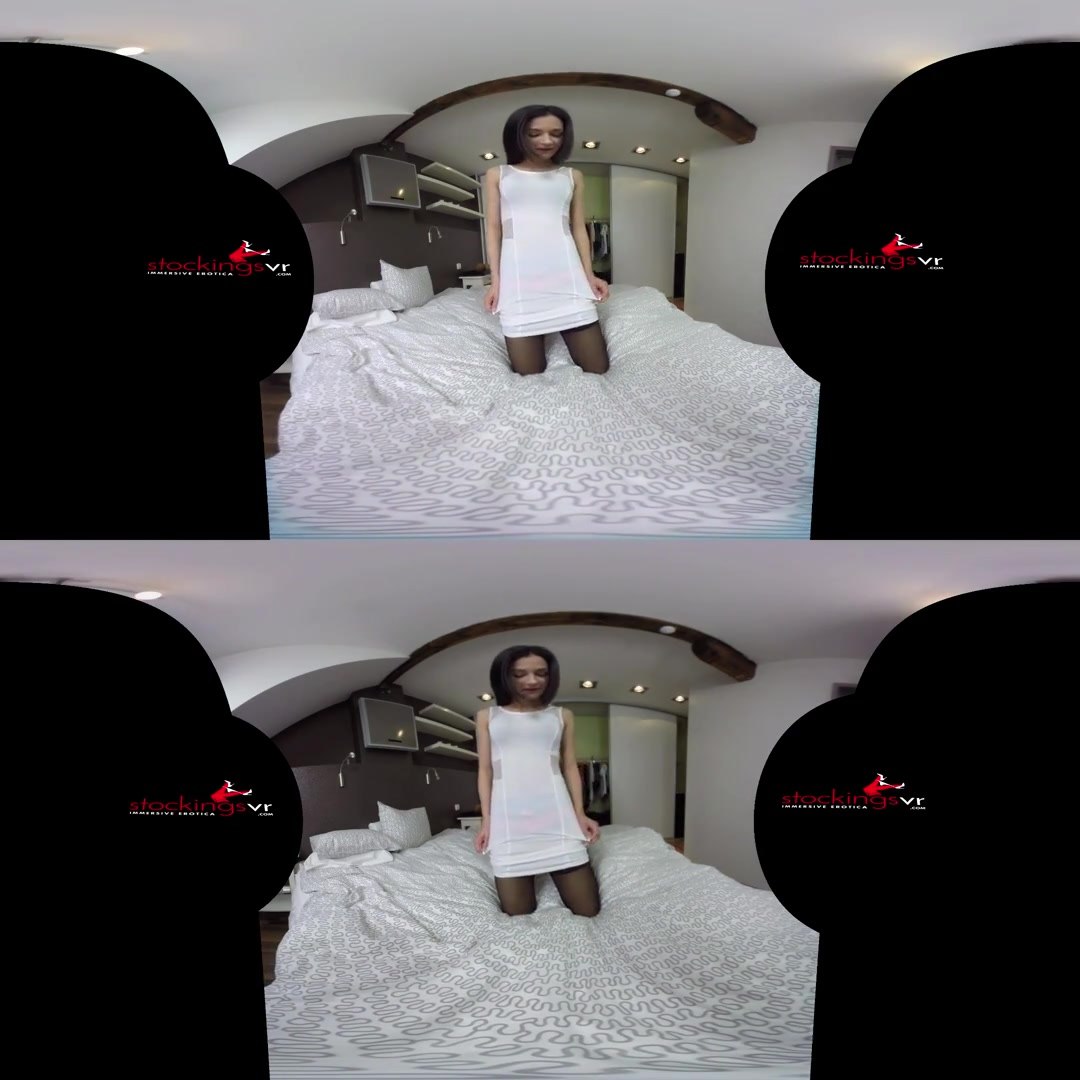 Rosaline Rose in Wanna Look Up My Dress? - StockingsVR