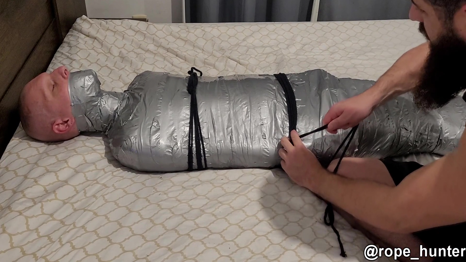 Making Sure The Mummified Boy Wont Go Anywhere