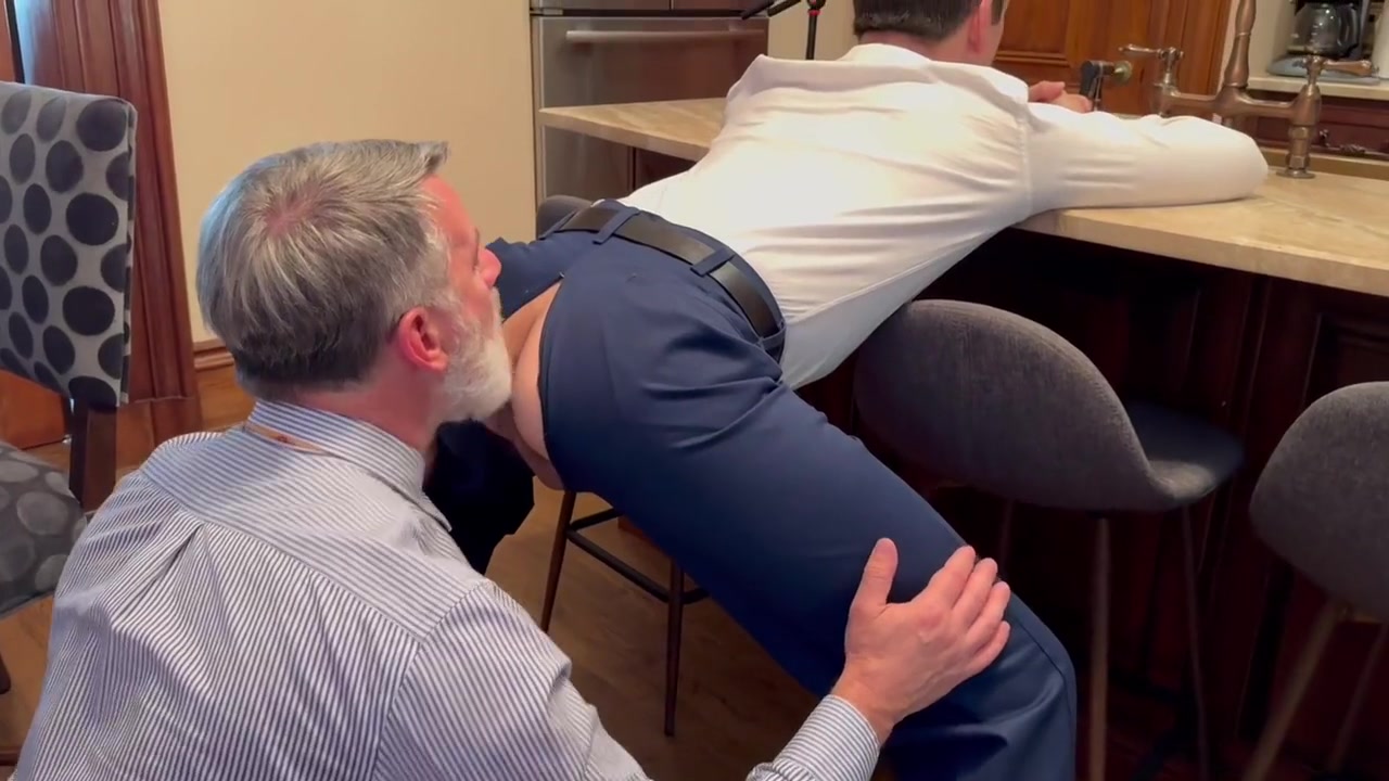 Junior Salesman Impresses Boss. Office Breeding