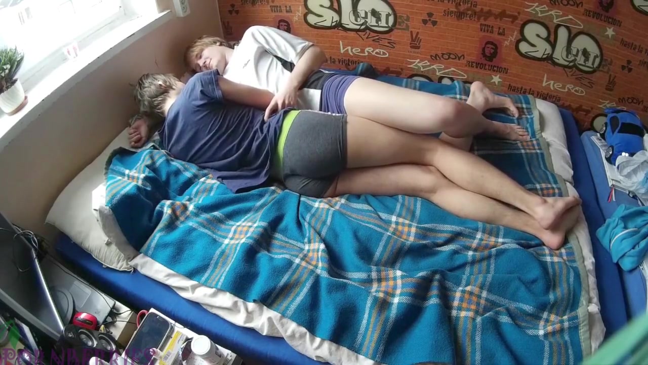 Real teen 18+ Boyfriends Having Their First Bareback Anal Sex Ended Up With Cum Inside
