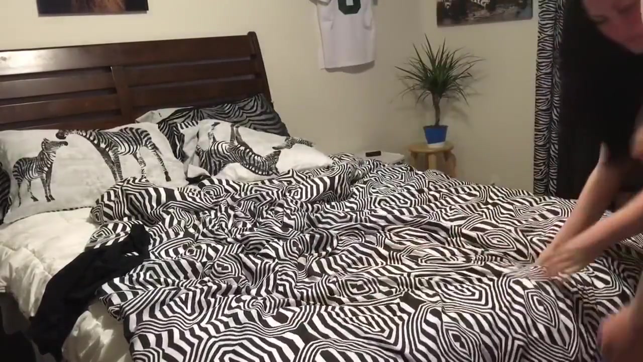 Step daddy wrecks babysitters holes