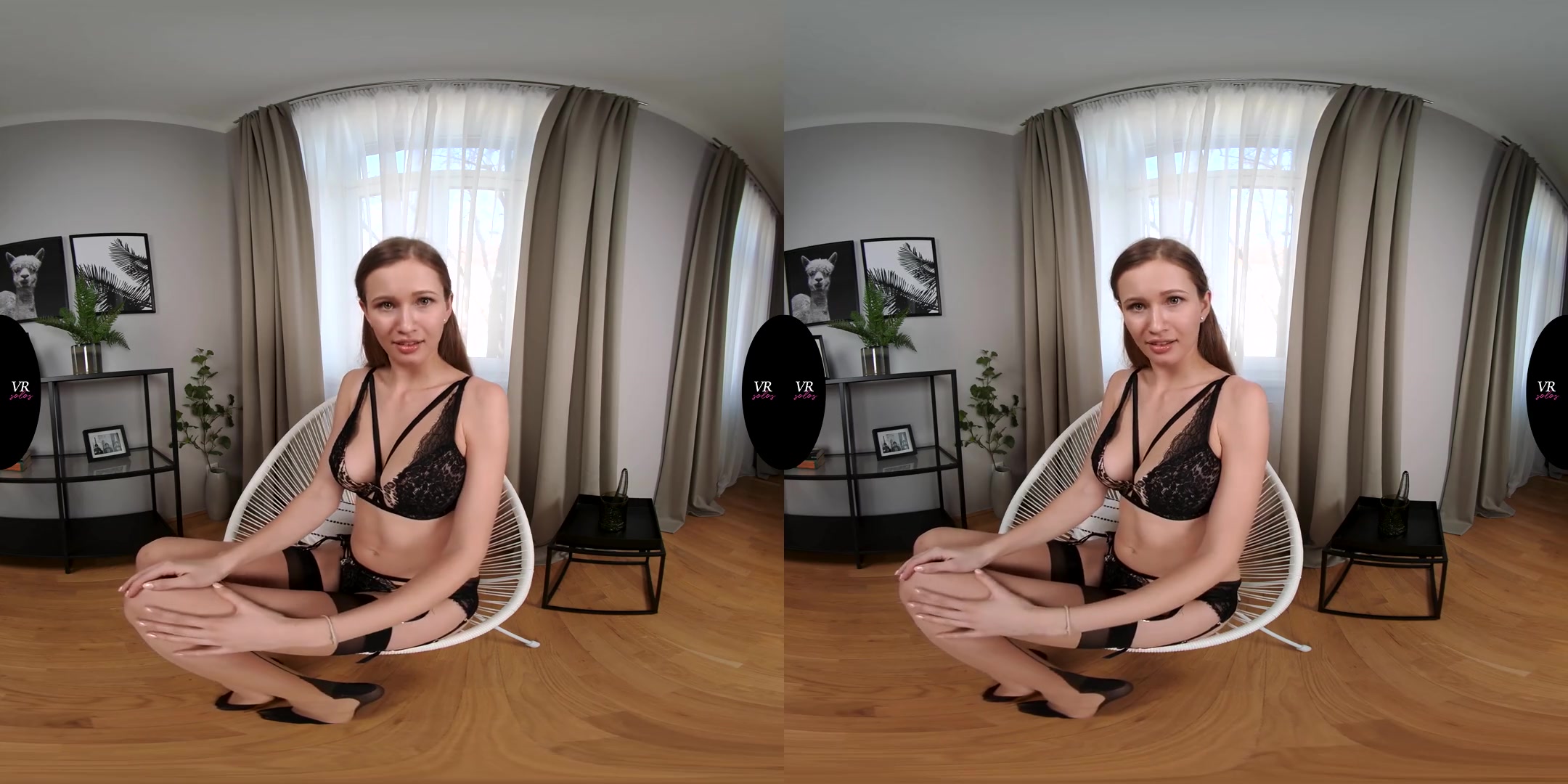 Creamy Pussy - Solo Masturbation in Lingerie - SexLikeReal
