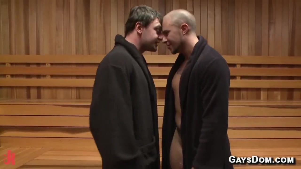 Gays Wrestle After Sauna Argument