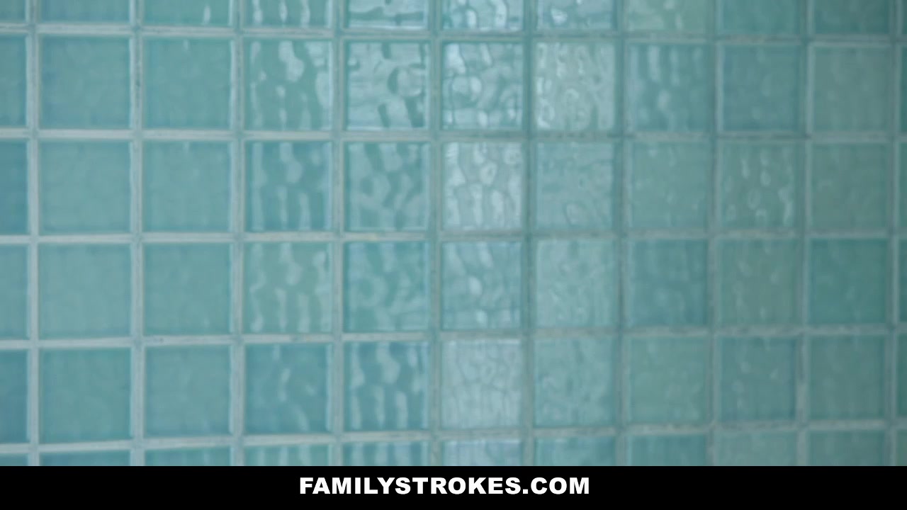 FamilyStrokes - Blonde Milf Fucks Step-Son In Shower