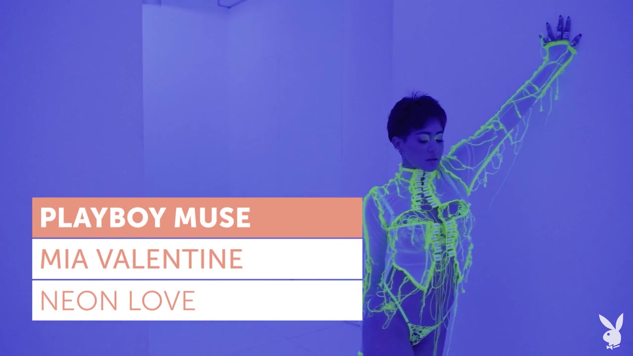 Mia Valentine in Neon Love - PlayboyPlus