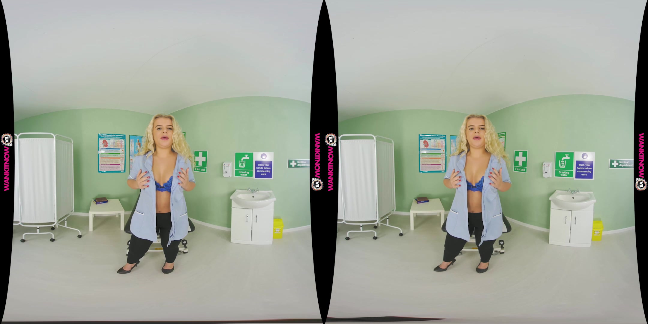 Full Body Examination featuring Dana E - WankitNowVR