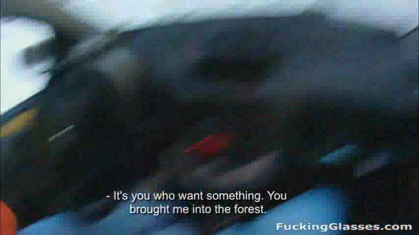 Blonde snowboarder gave me a great blowjob on my spy-glass camera