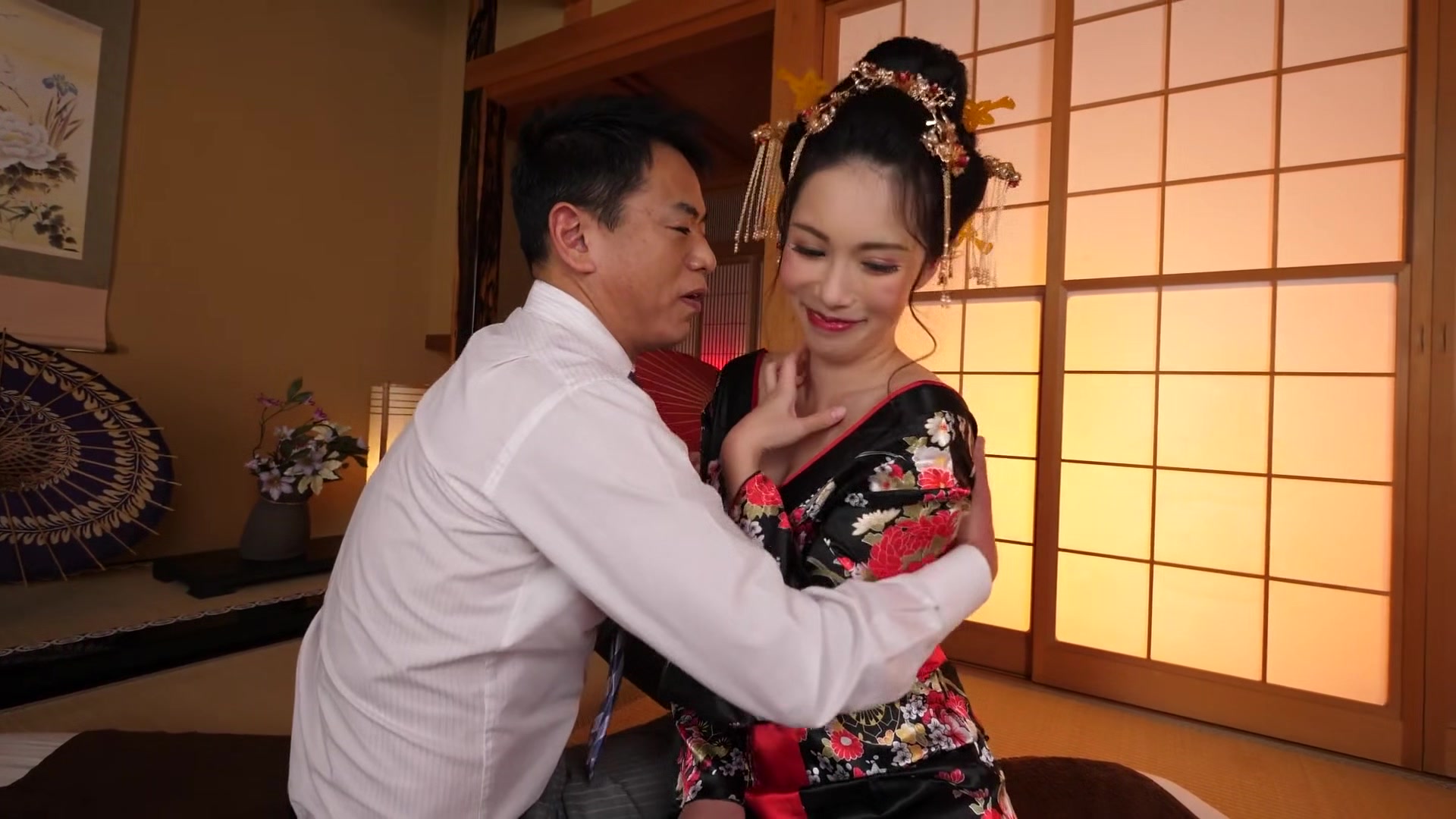 Mina Asahi Japanese Anal Geisha Anal Fuck And Creampie