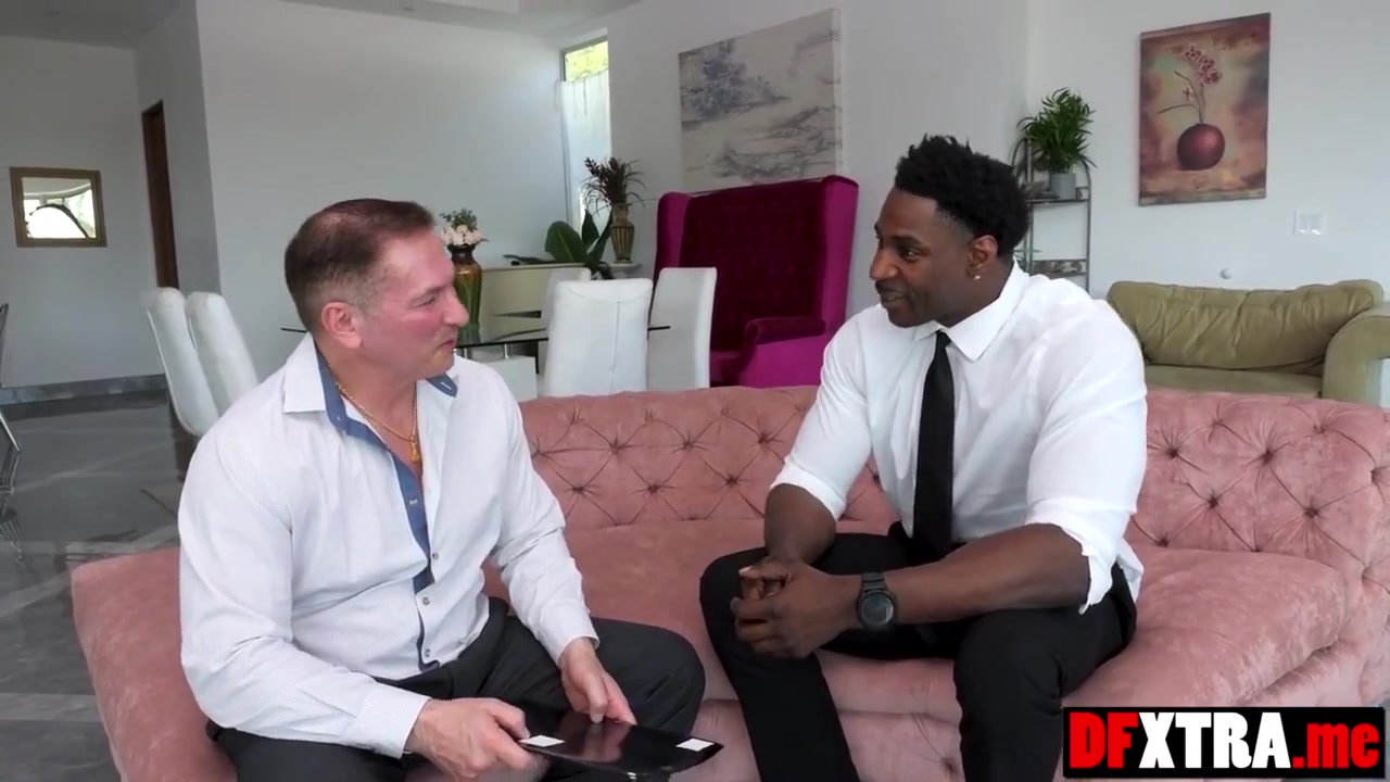 Guy Shares His Wifes Holes With Big Black Dick Mate - John Strong, Tommy King And Jax Slayher