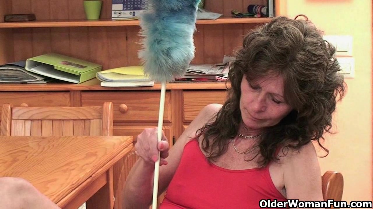 Skinny gilf touches her hairy cunt hole
