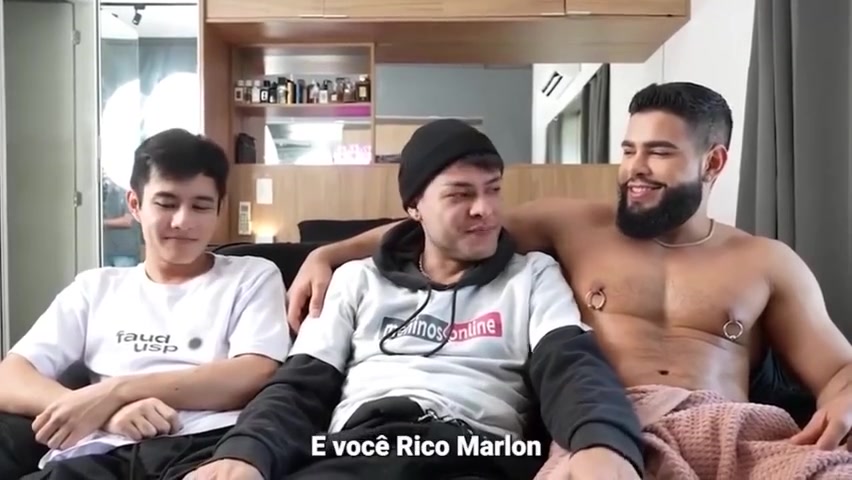 Rubax Video - Twink Leonoardo Gets 2 Huge Monster Cocks