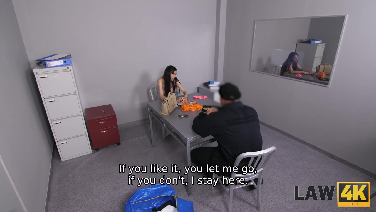 LAW4k. Sexy lady was selling fake things and she gets sexually used for that