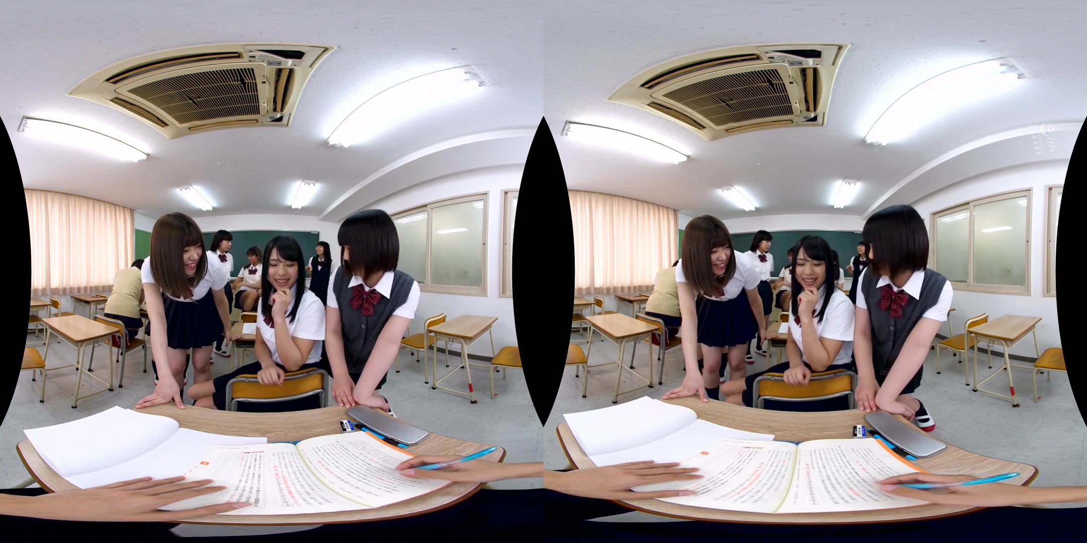 There are Very Few Men in the School, And Girls are Overpowering! 1 - SexLikeReal