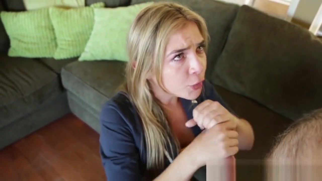 Face fucked babysitter