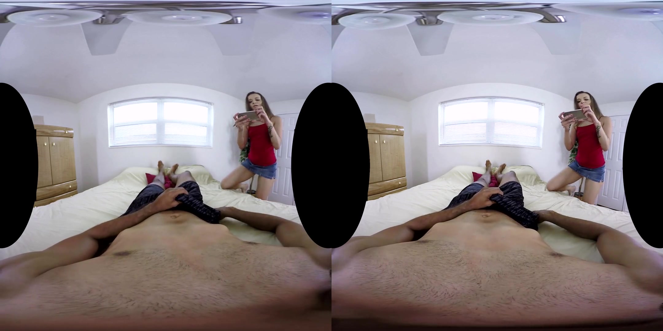 Liza Rowe in My Stepdad wants the Real Thing! - HoloGirlsVR