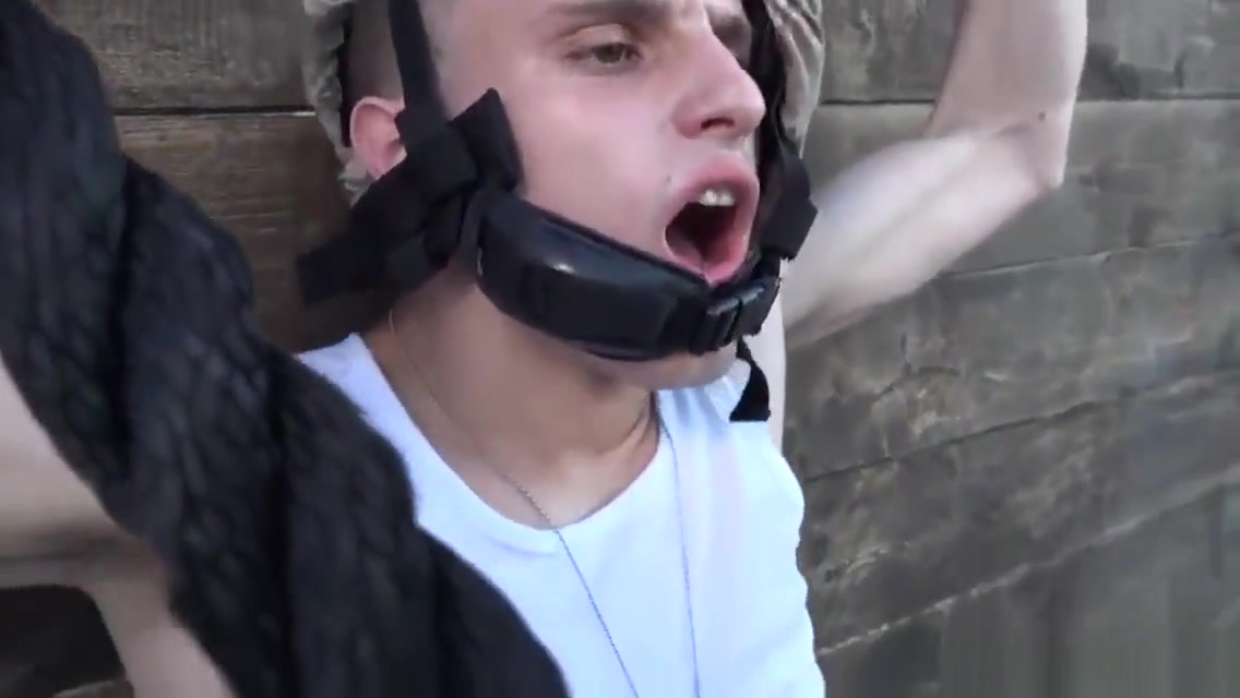 Free army boys cock movie gay Time to deal with the new meat