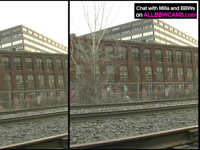 Fat princess gets nude on railway