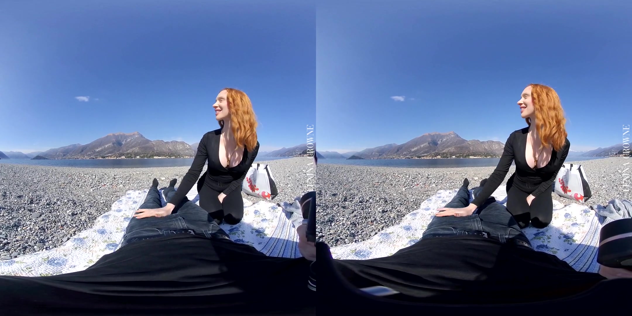 Lakeside Picnic with a Blowjob - SexLikeReal