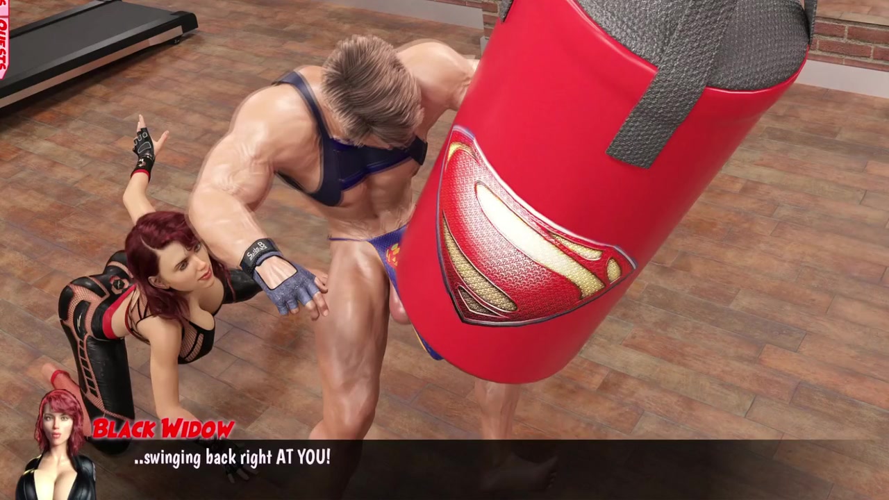 Muscle Female Mma Fighter Takes On Male Fighter Then Fucks Cockham Superheroes 46