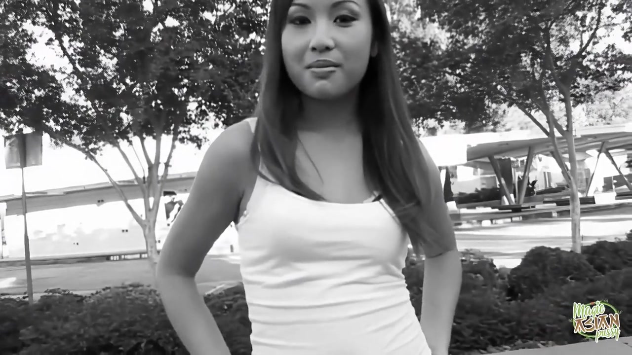 The Naughty Asian Babe Got Picked Up And Then Taken Into An Intense Interracial Threesome