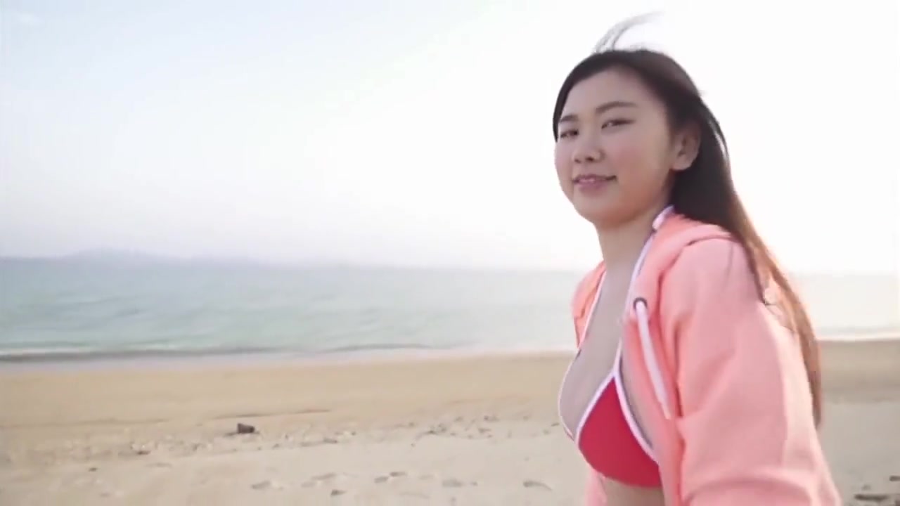 Cute Japan Idol Bedroom and then Bikini Tease of her Big Boobs