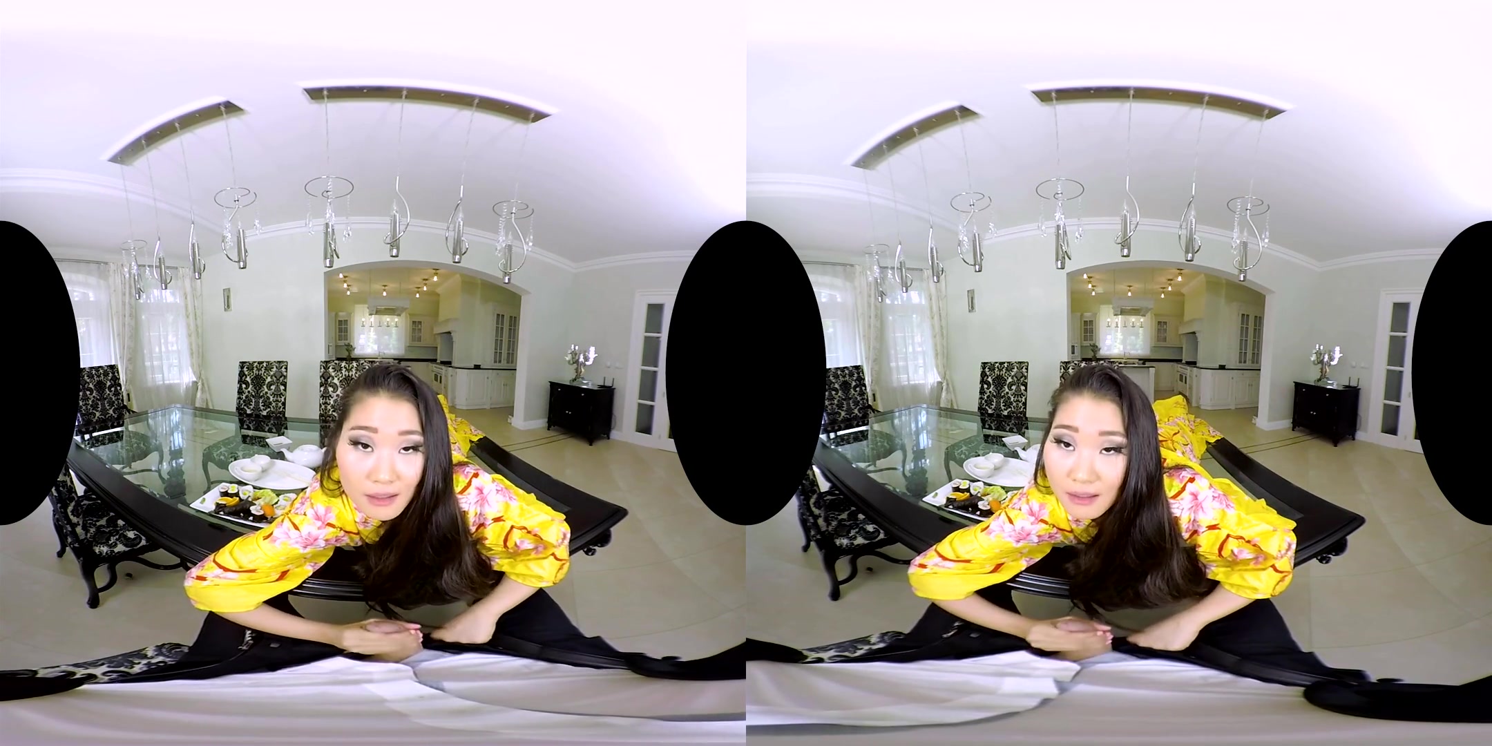 Katana in Sushi Time - POV - RealityLovers