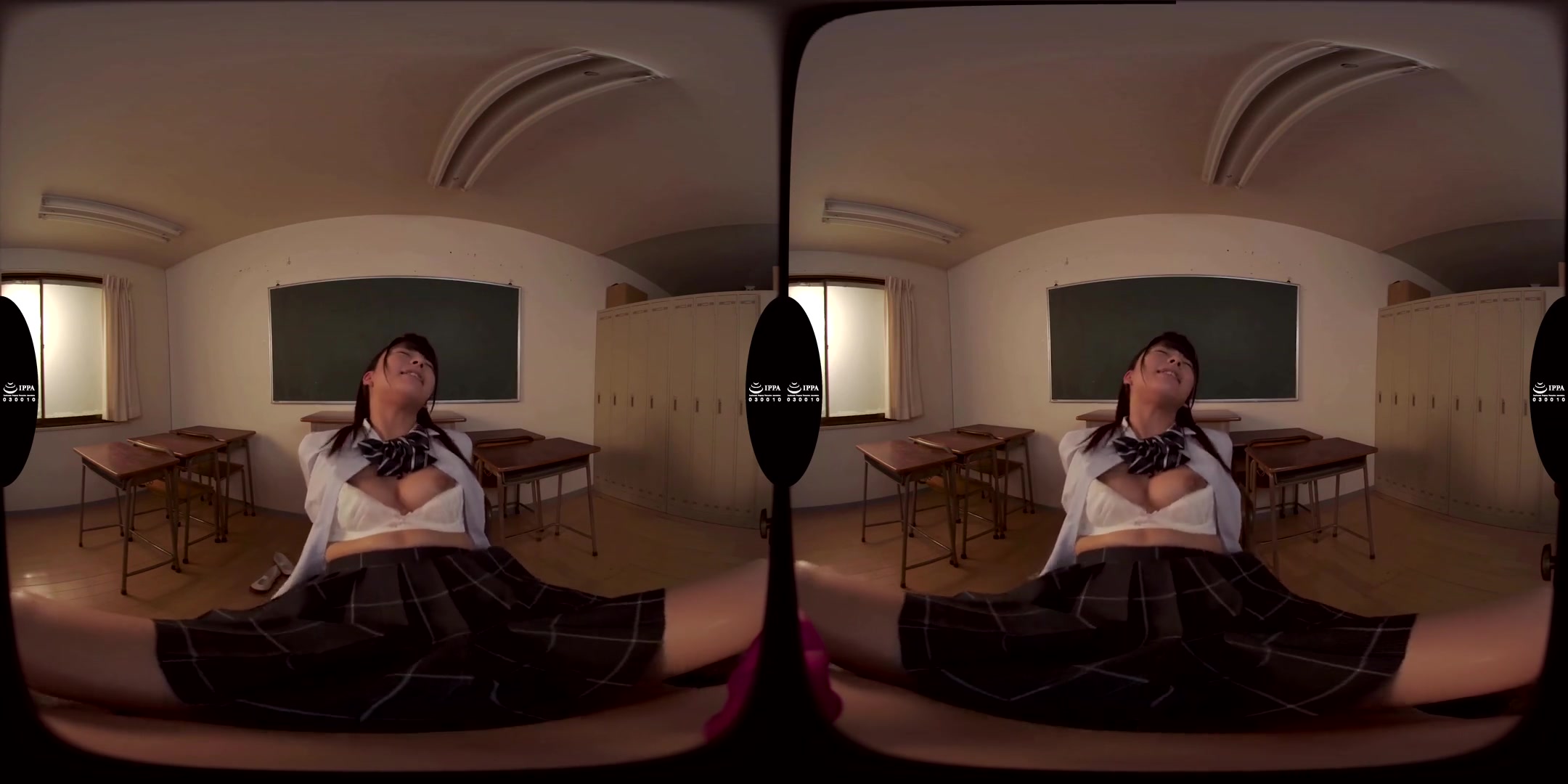 Azusa Misaki in Azusa Misaki Creampie Sex in the Classroom 2 - WAAPVR