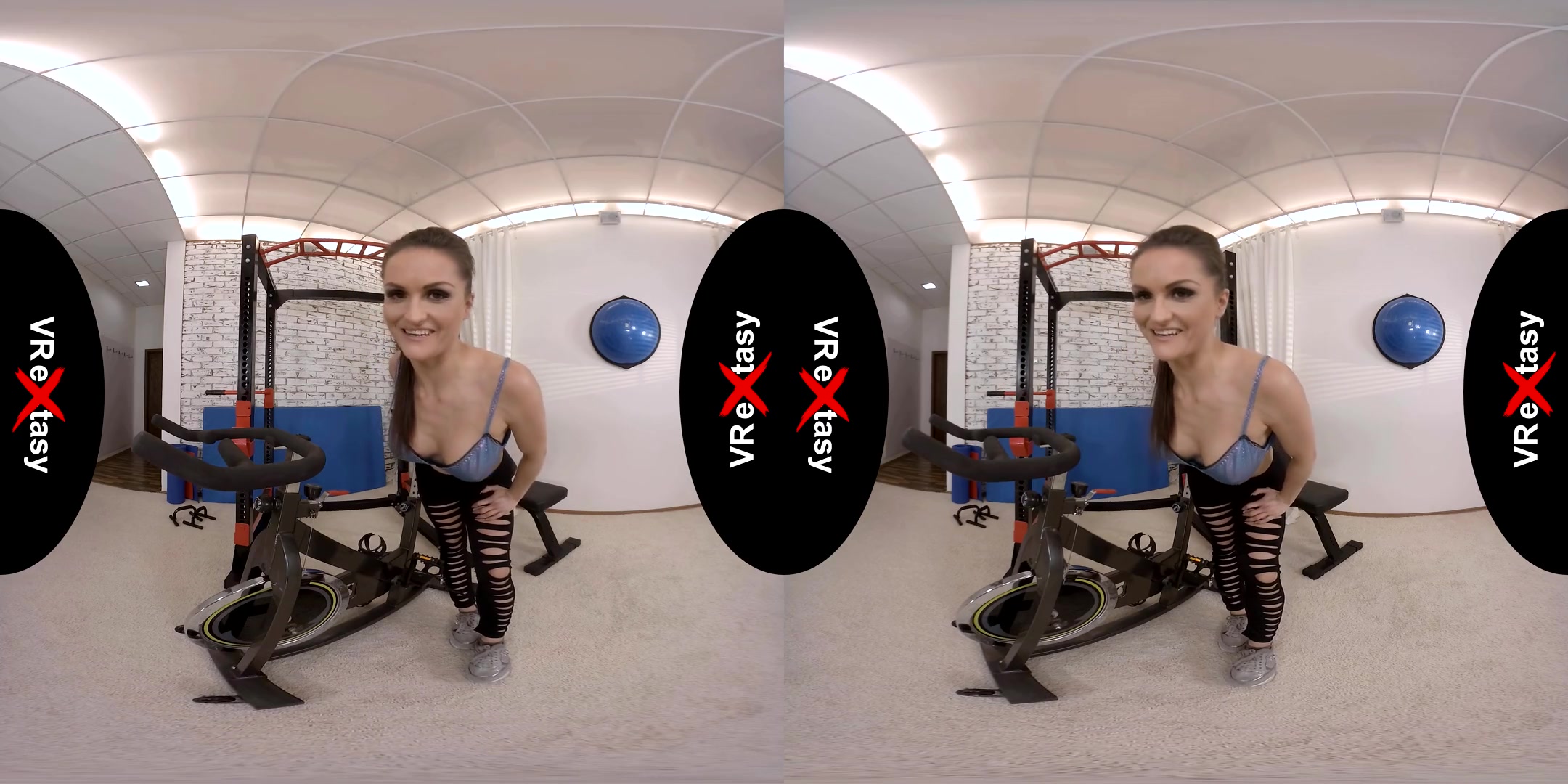 Barbara Bieber Masturbates in Fitness Centre - SexLikeReal