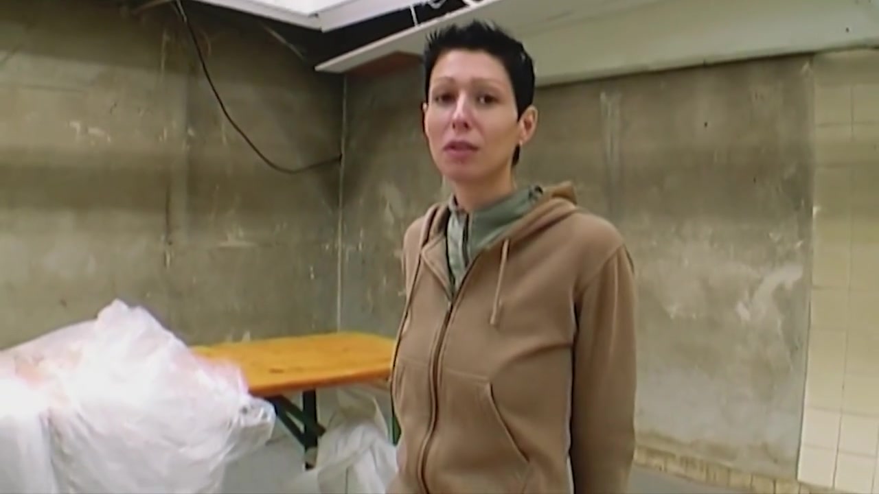 Slender Looking German Girl Pleasing A Thick Cock In The Warehouse