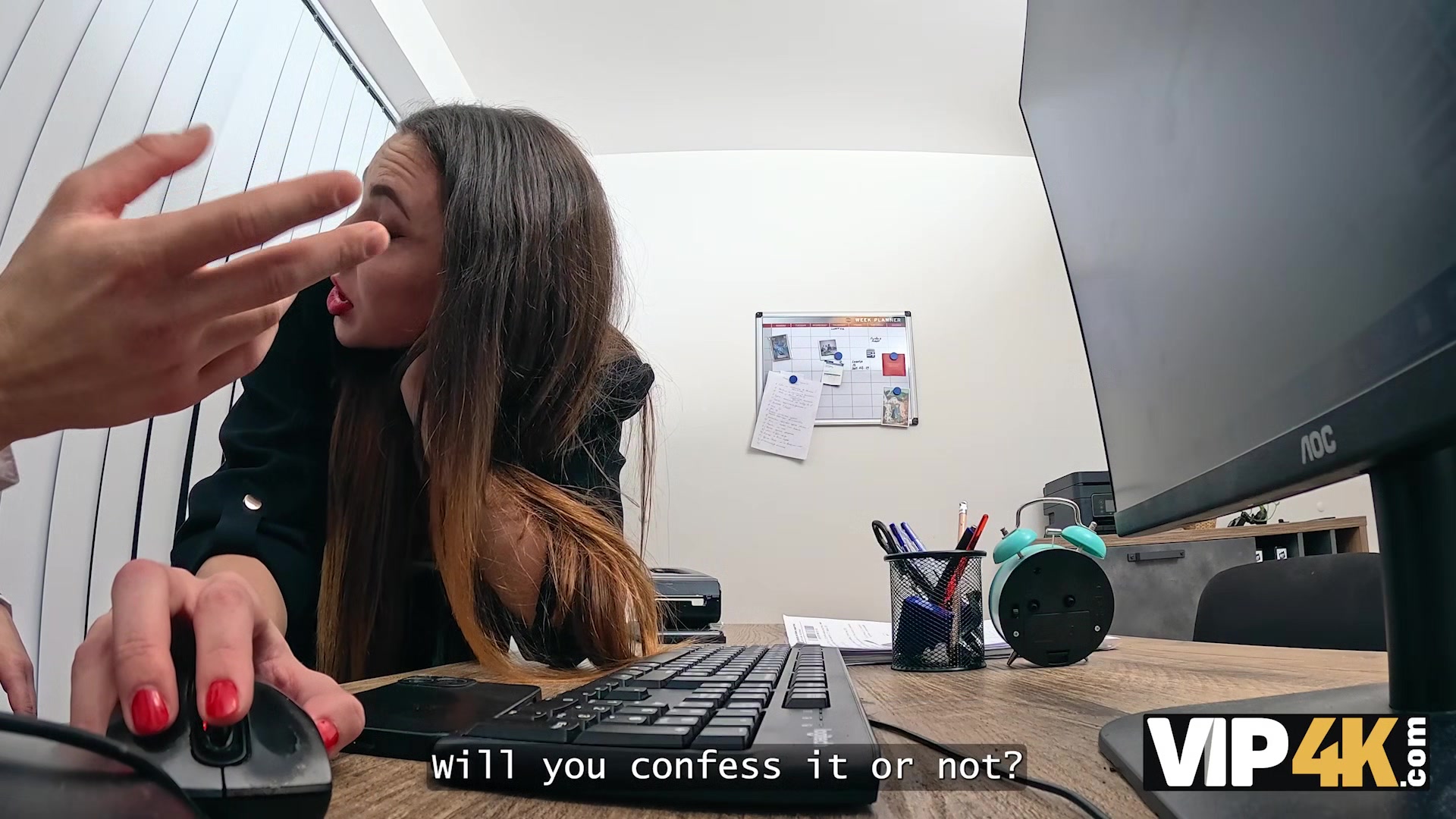 VIP4K. I'm the same as my hubby - love to fuck his colleagues!