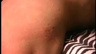 Kinky stud enjoys getting spanked by two hot raunchy bitches