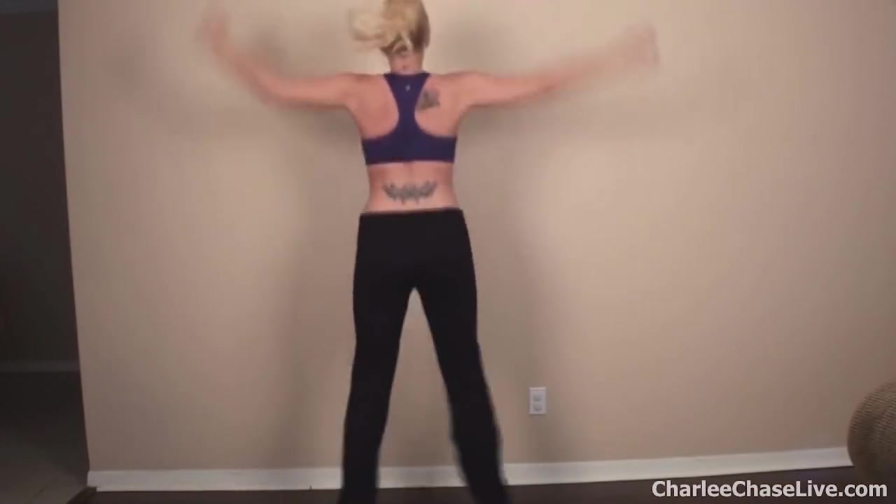 Charlee Chase In Big Titty Enjoys Sweaty Workout With Her Hubby