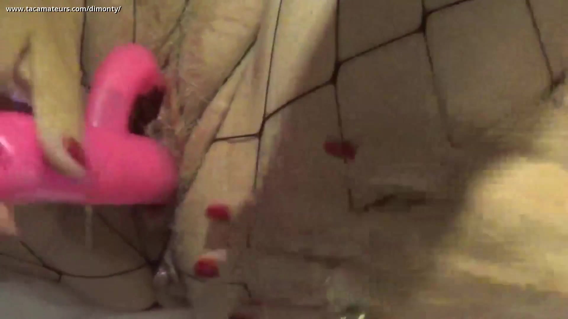 Large Holed Fishnet Dildo Fuck - Dimonty