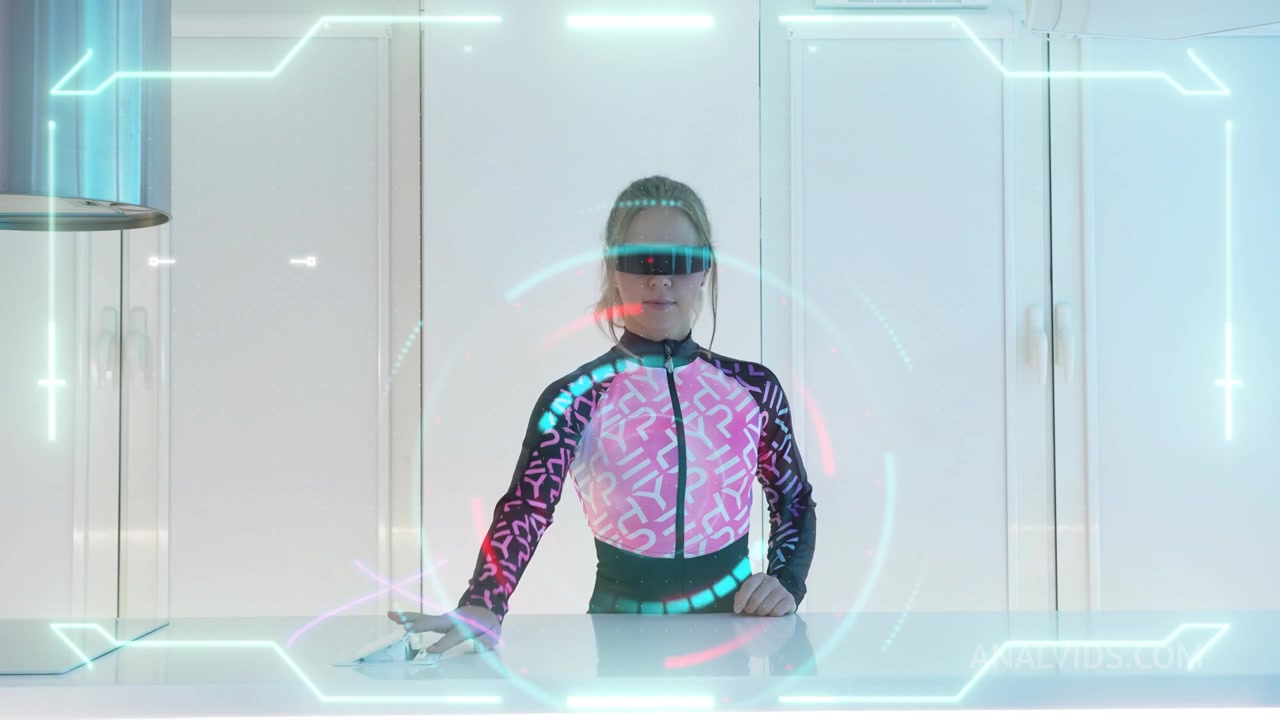 Alternative Halloween in Space with gymnast Ella Elastic - AnalVids