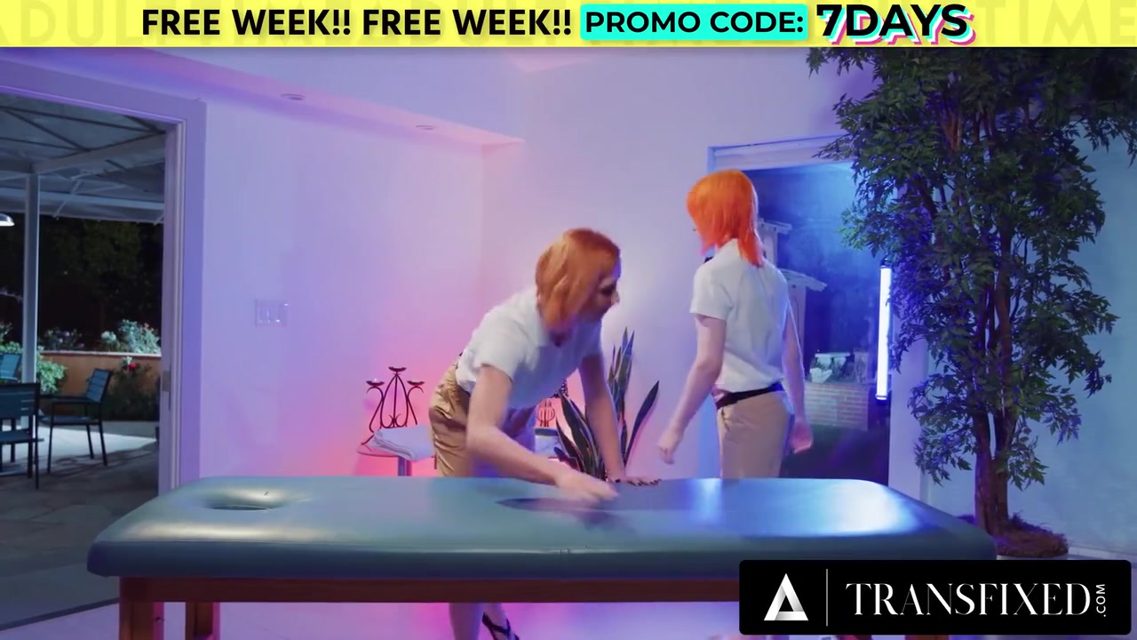 Kenzie Anne And Shiri Allwood - 2 Ginger Transgenders Fuck Cis Woman