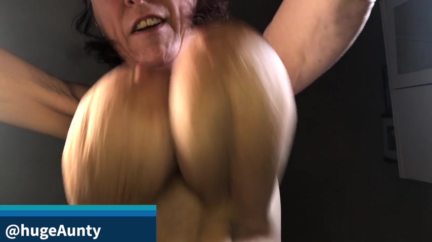 Huge saggy bouncing J cups - SecretHandful