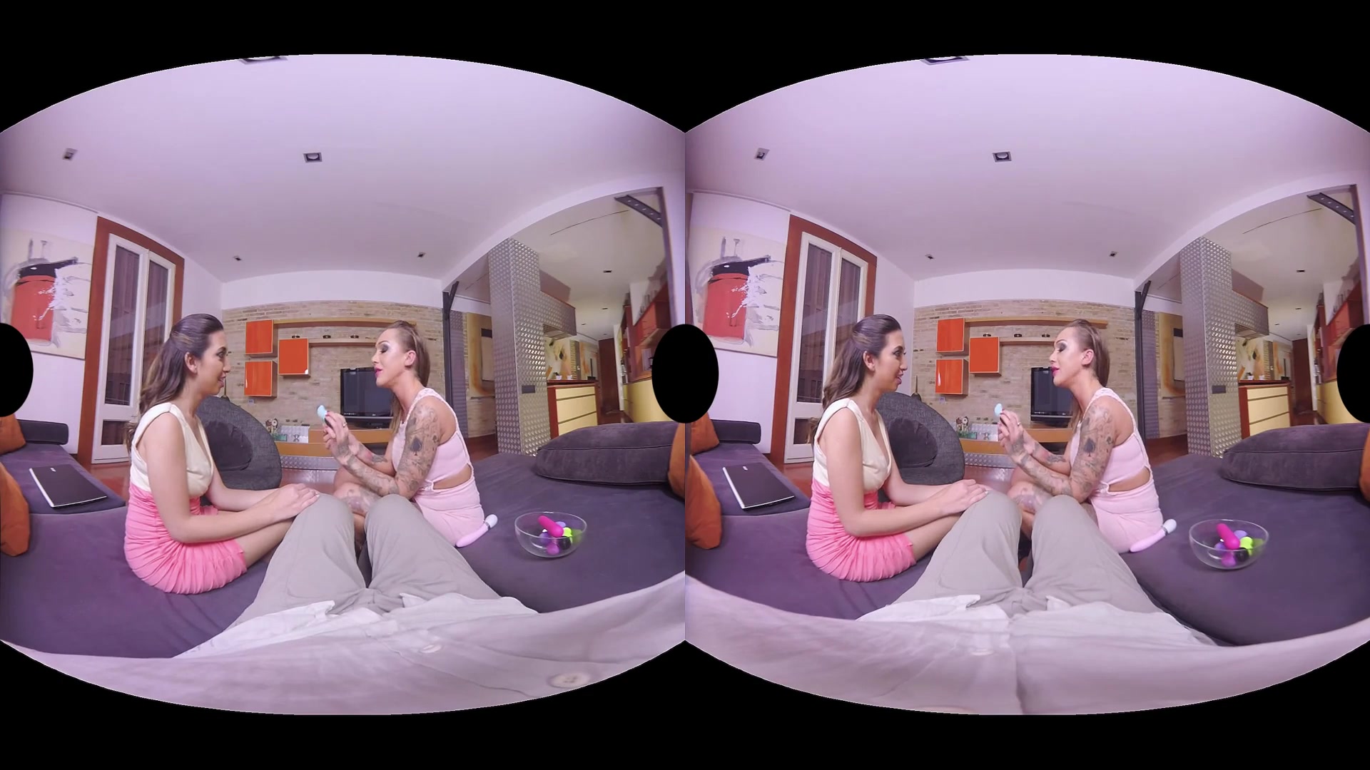 Chantelle Fox Frida Sante Miguel Zayas in Dildos experts - VirtualRealPorn