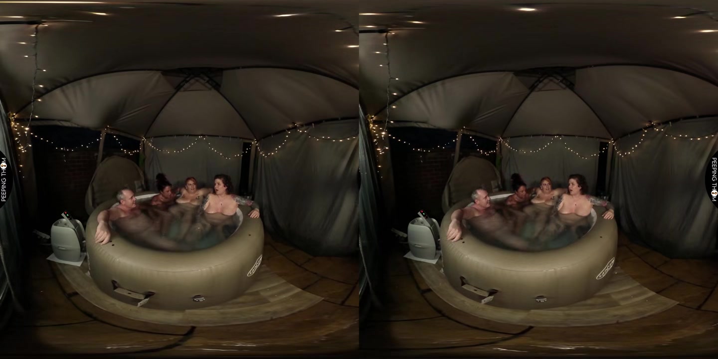 Hot Tub Party At Thoms House - PeepingThom